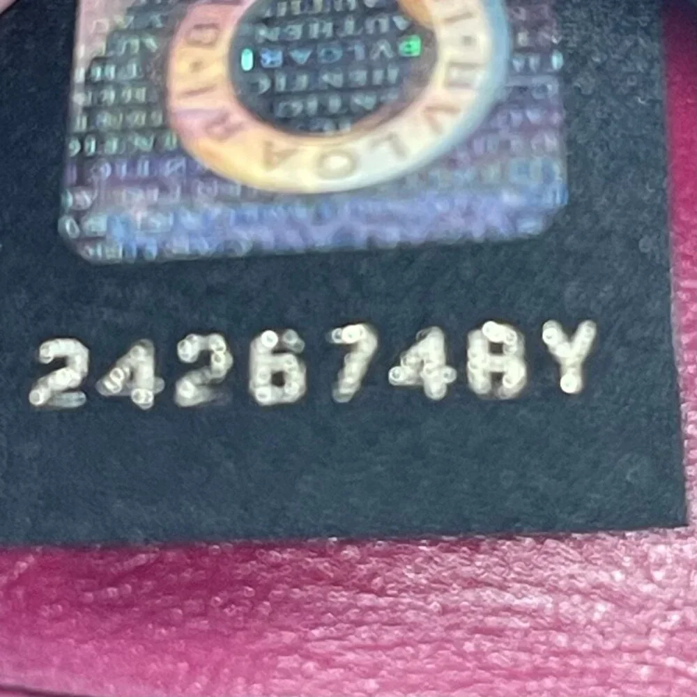 Bvlgari Serpenti Forever Wallet on Chain - Red - Picture 14 of 15